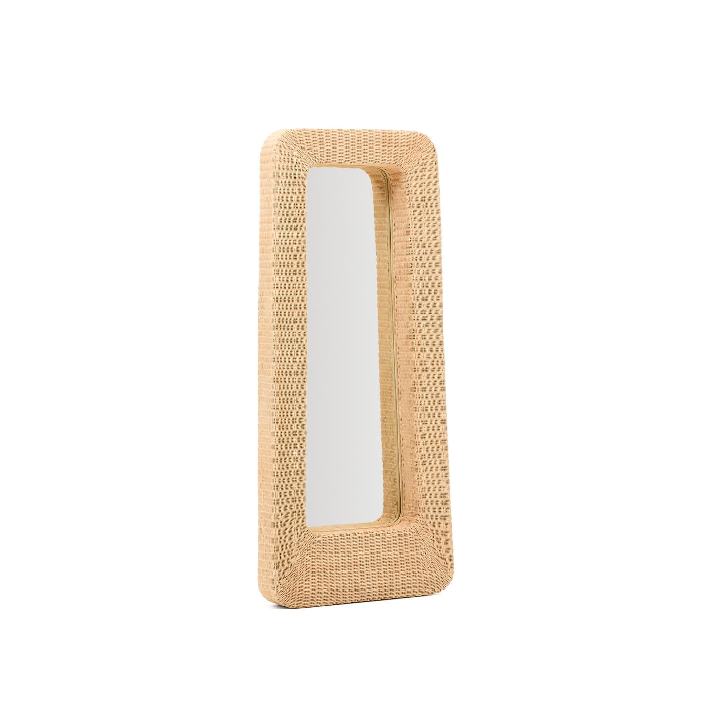 Kave Home Spiegel Zilna Rotan