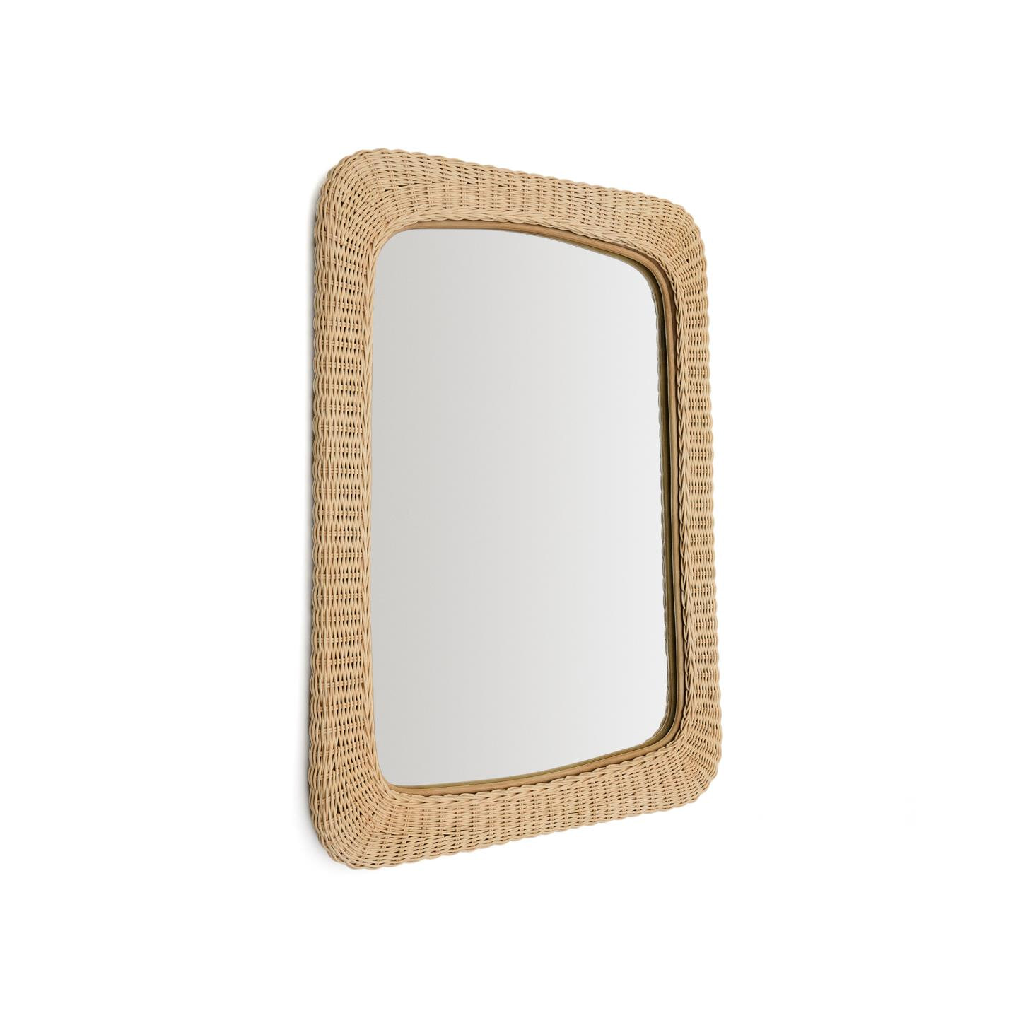 Kave Home Spiegel Zilna Rotan