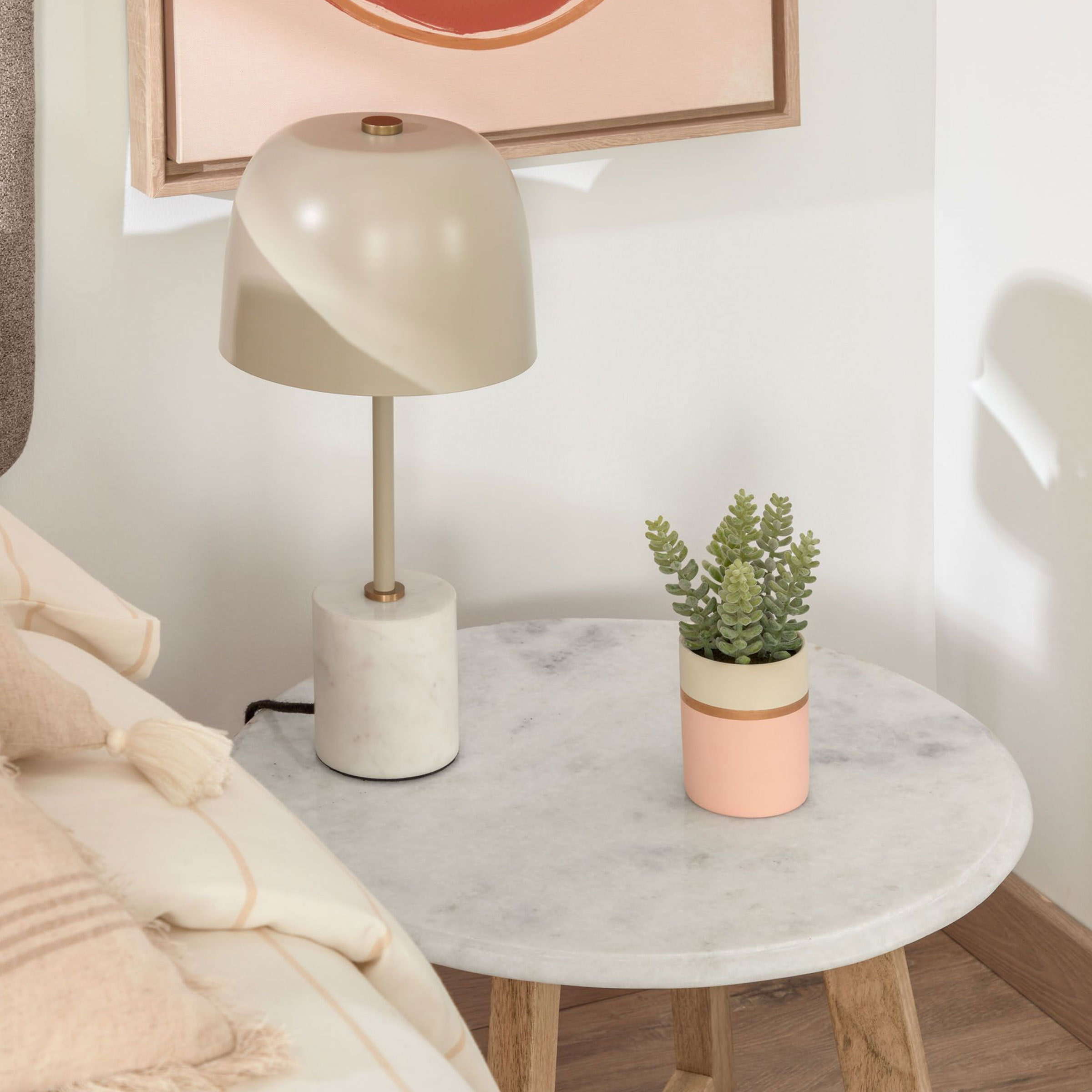 Kave Home Tafellamp Alish - Beige | Kave Home
