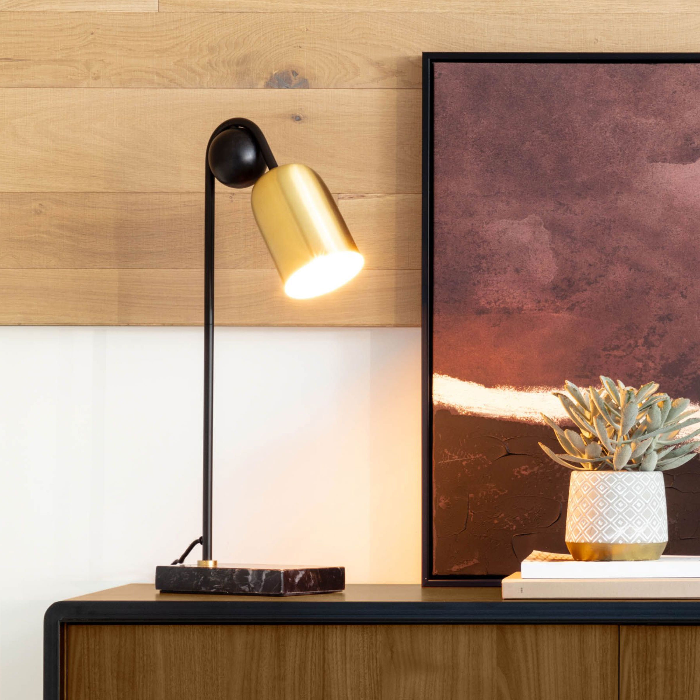 Kave Home Tafellamp Natsumi - Koper | Kave Home