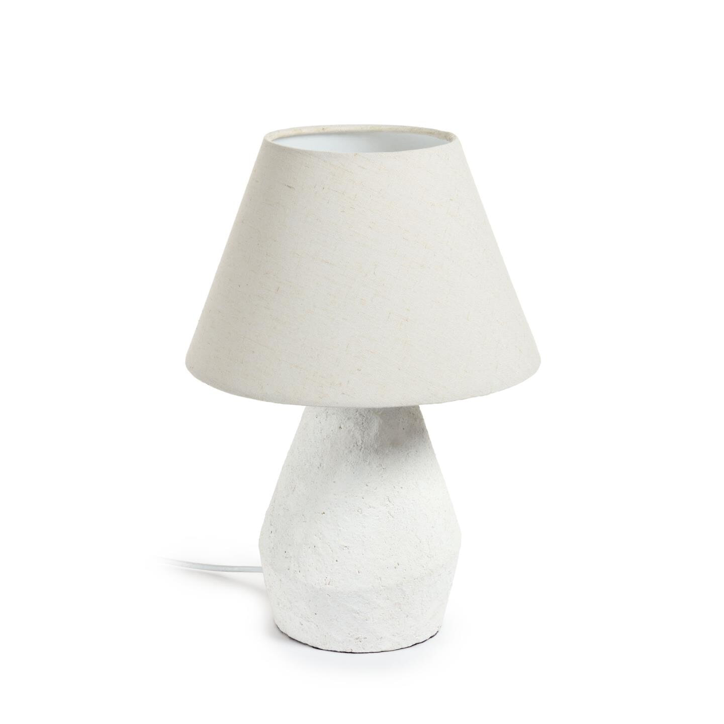 Kave Home Tafellamp Noara Magnesium - Wit | Kave Home