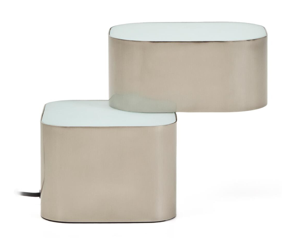 Kave Home Tafellamp Tandan 2-lamps - Grijs | Kave Home
