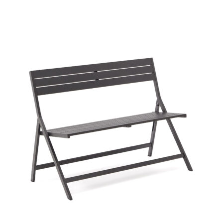 Kave Home Tuinbank Torreta 120cm - Donkergrijs | Kave Home