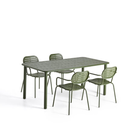 Kave Home Tuinset Brai Met tuintafel en 4 stoelen
