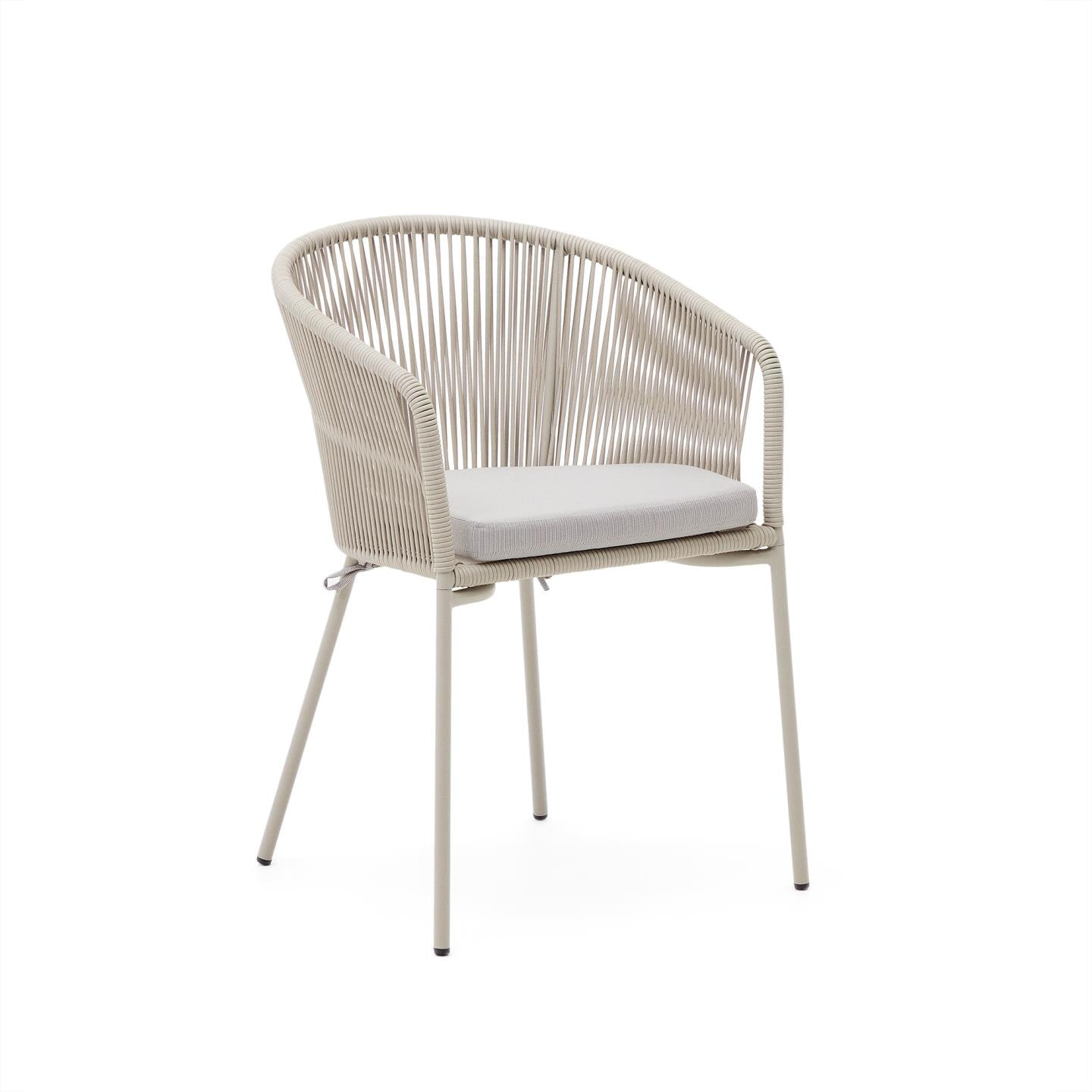 Kave Home Tuinstoel Yanet - Ecru | Kave Home