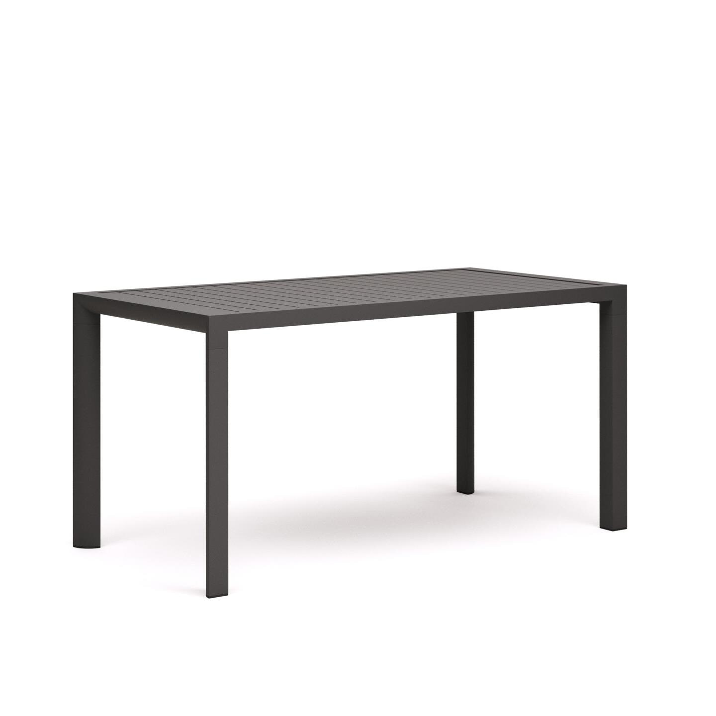 Kave Home Tuintafel Culip 150 x 77cm - Donkergrijs | Kave Home