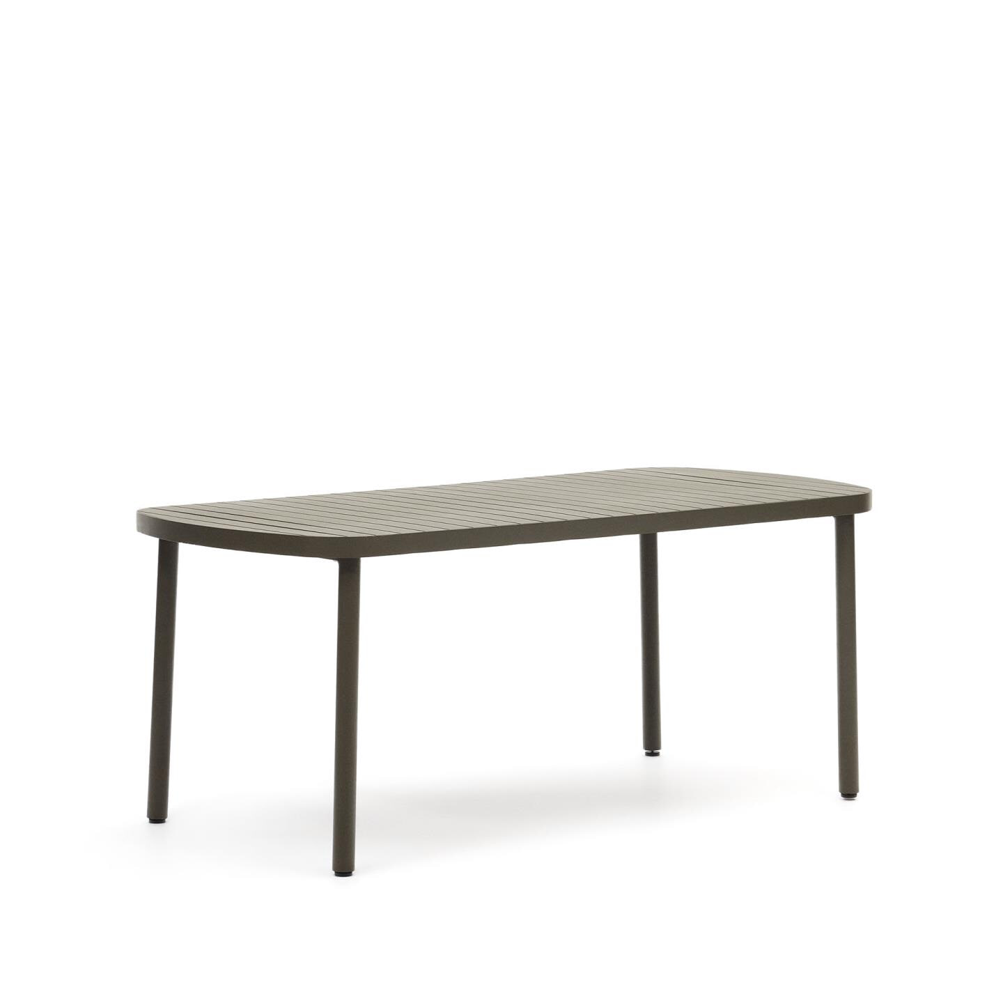 Kave Home Tuintafel Joncols 180 x 90cm - Donkergroen | Kave Home