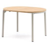 Kave Home Uitschuifbare Eettafel Montuiri Eiken