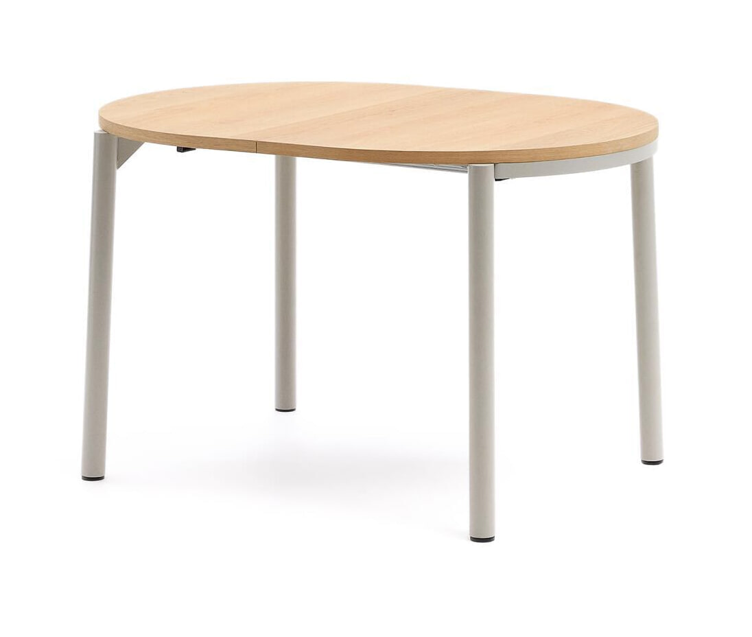 Kave Home Uitschuifbare Eettafel Montuiri Eiken