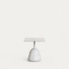 Kave Home Vierkante Bijzettafel Saura Terrazzo