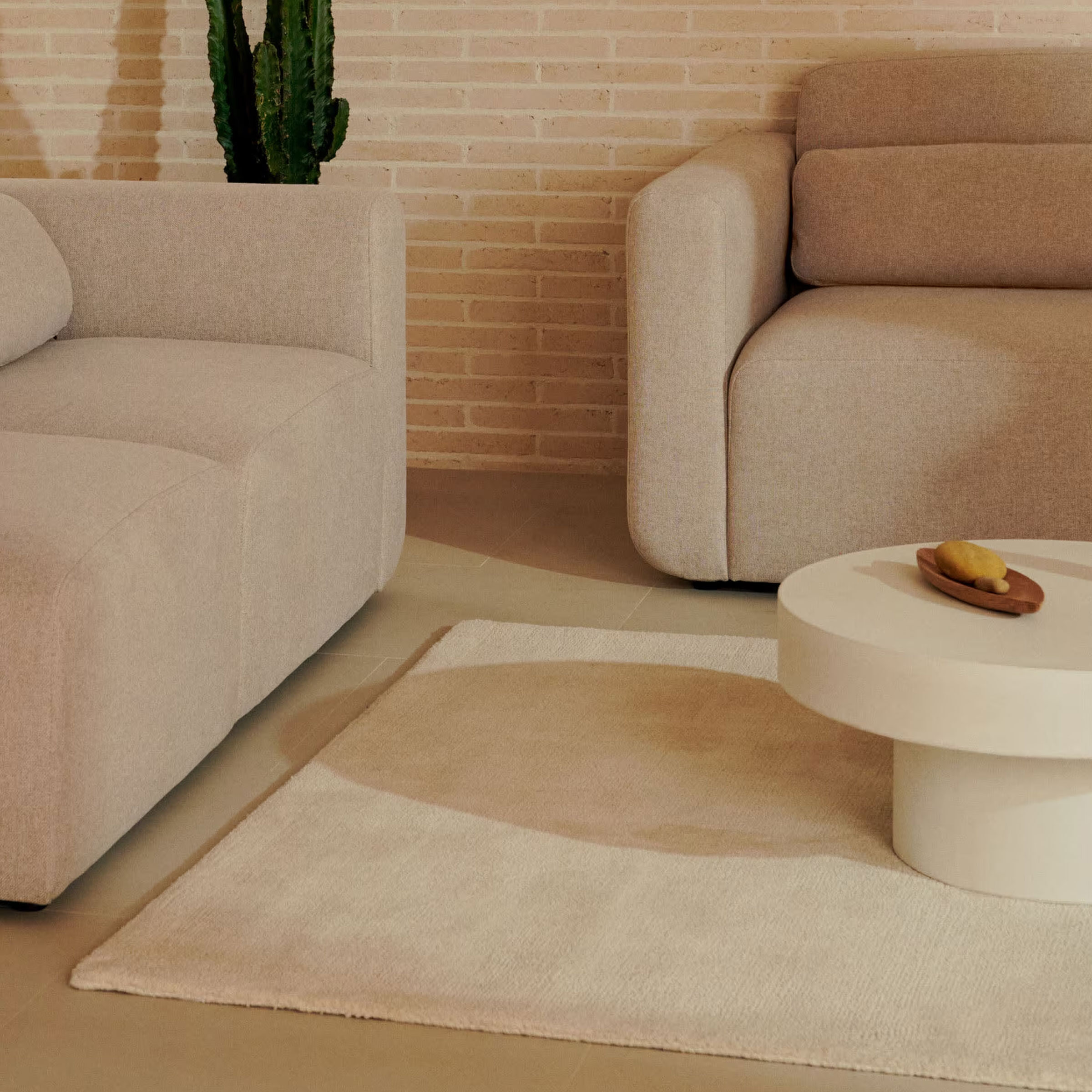 Kave Home Vloerkleed Empuries 200 x 300cm - Beige | Kave Home