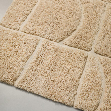 Kave Home Vloerkleed Nak Wol