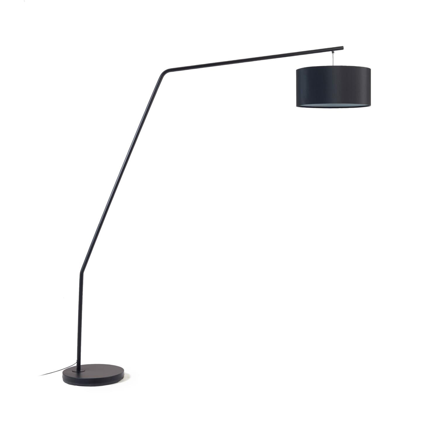 Kave Home Vloerlamp Ciana - Zwart | Kave Home