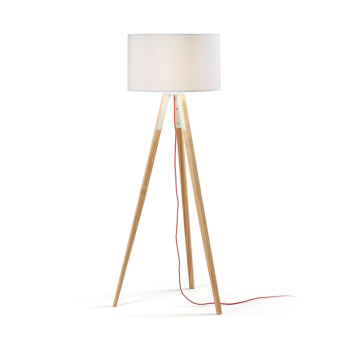 Kave Home Vloerlamp Iguazu - Wit | Kave Home
