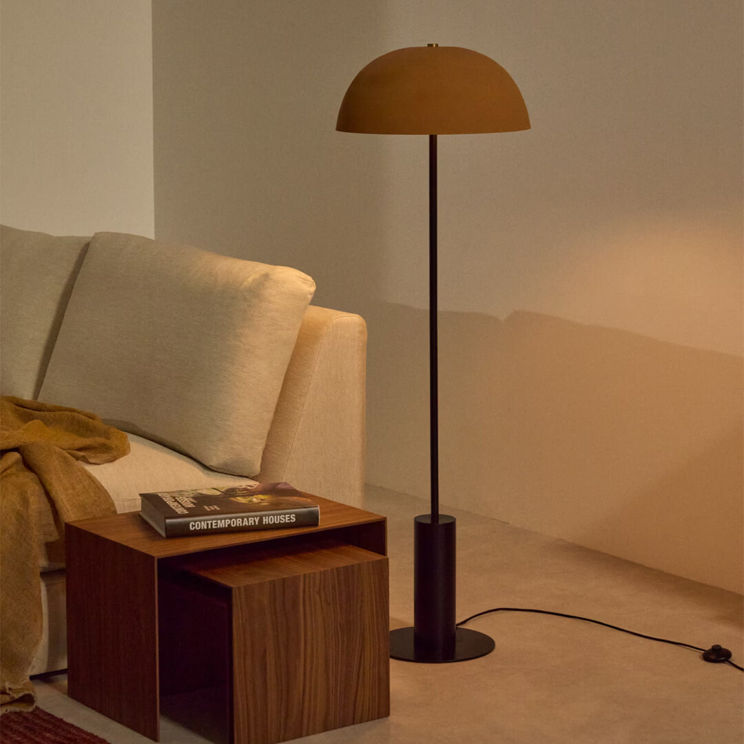 Kave Home Vloerlamp Nibla Terracotta look | Kave Home