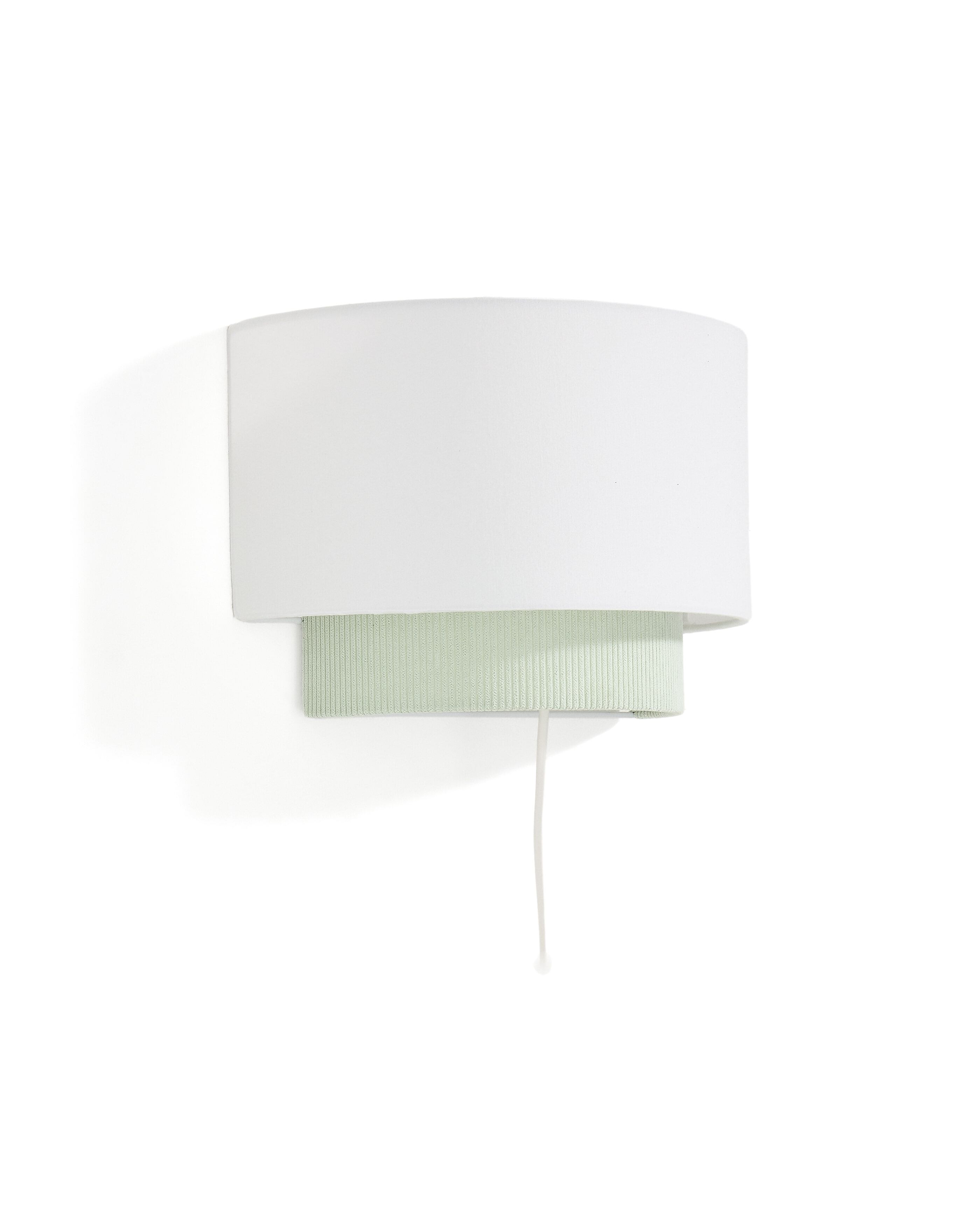 Kave Home Wandlamp Bianella Rib Velvet - Turquoise | Kave Home