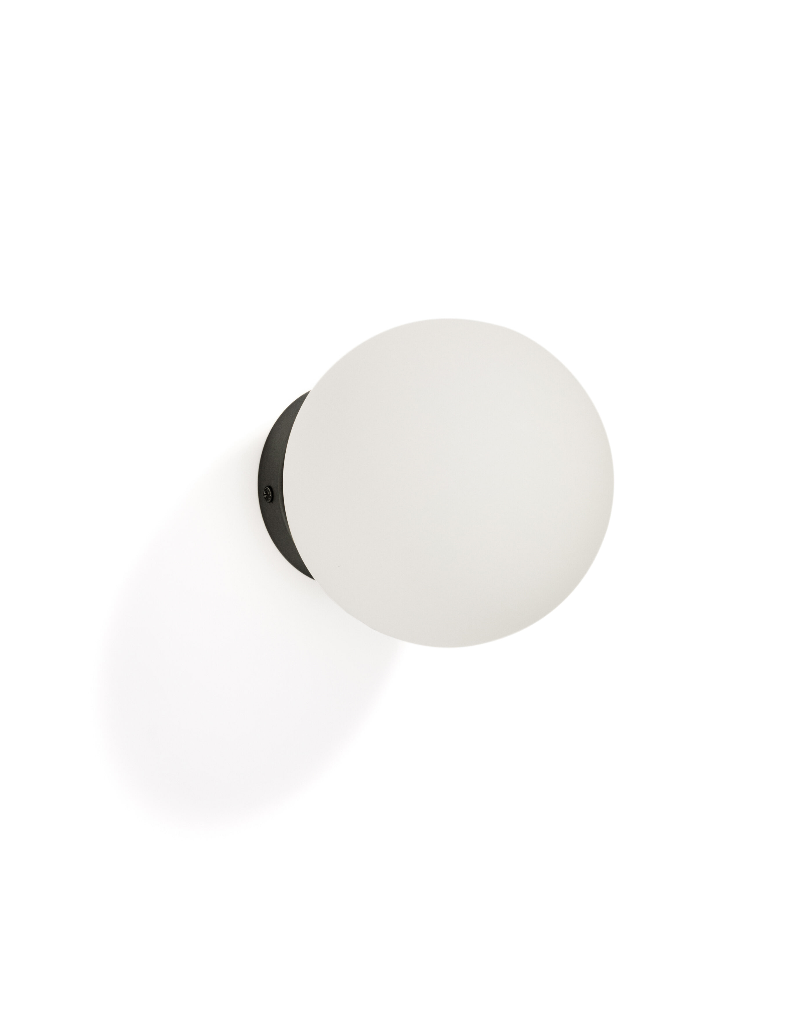 Kave Home Wandlamp Brisia Glas en metaal - Zwart | Kave Home