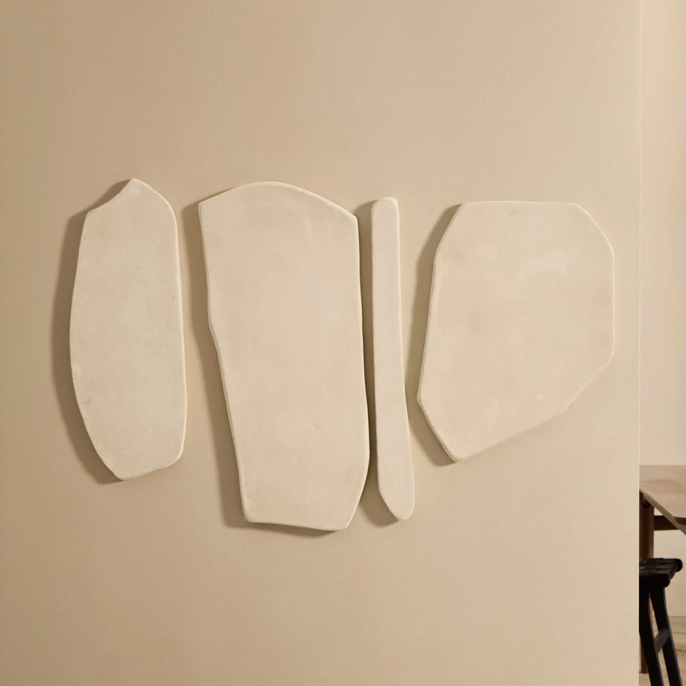 Kave Home Wandpaneel Siluna Papier-maché