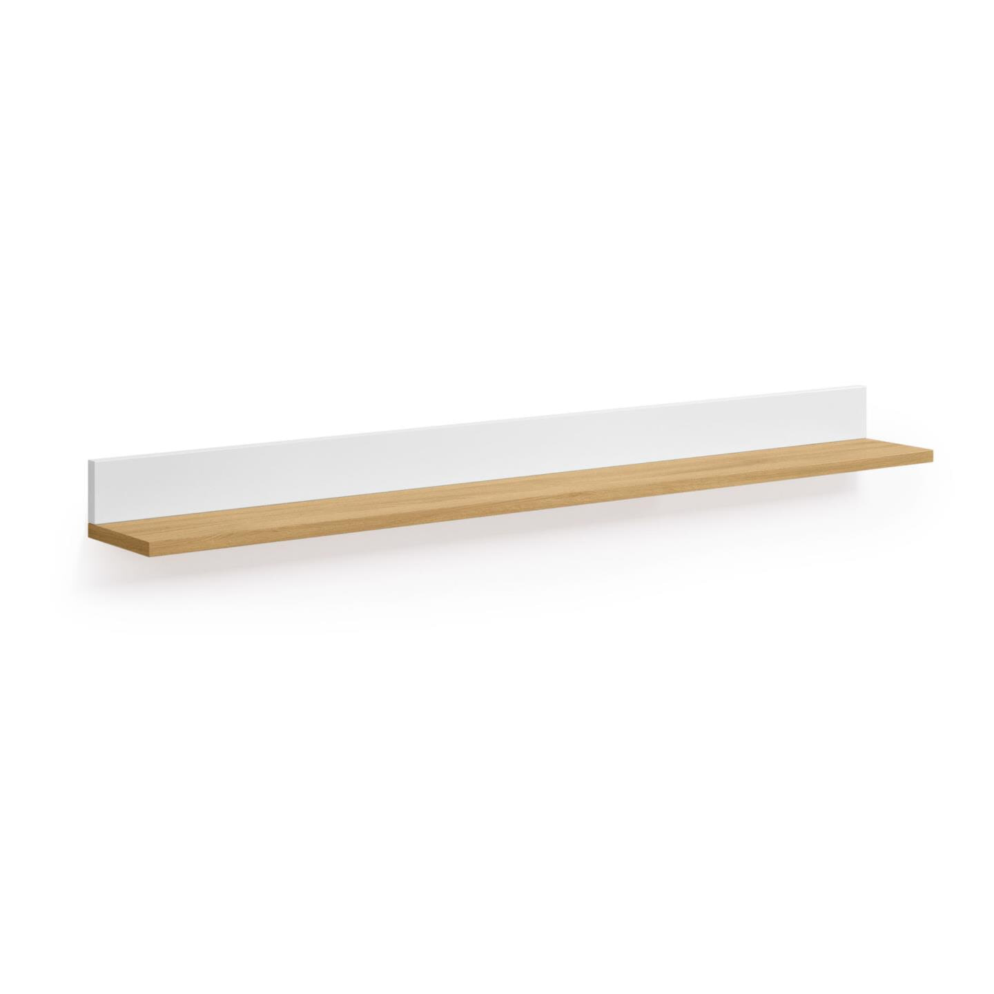 Kave Home Wandplank Abilen Eiken