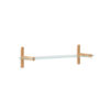 Kave Home Wandrek Sitra Eikenhout en glas