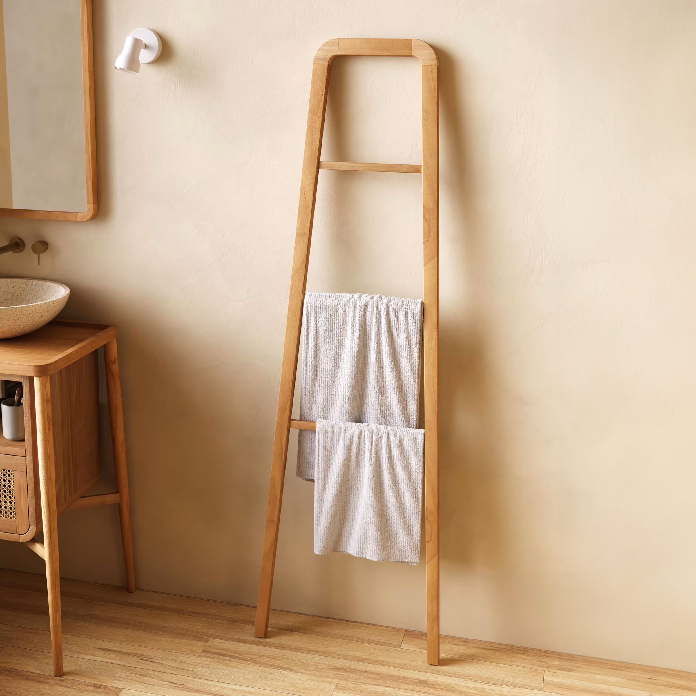 Kave Home Wandrek Uliana Teakhout - Naturel | Kave Home