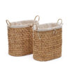 Kave Home Wasmand 'Tressa' Natuurvezel