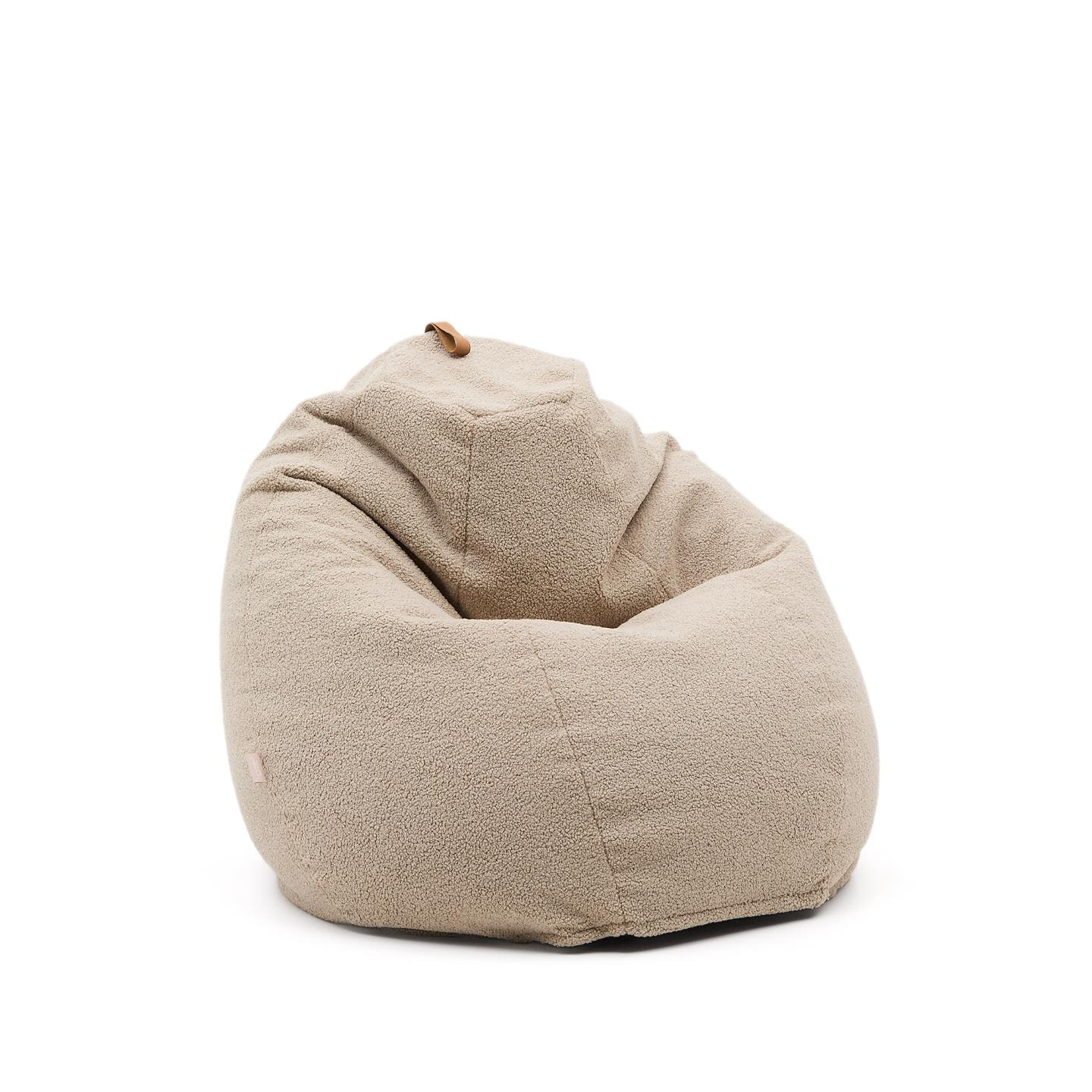 Kave Home Zitzak Vicka Bouclé - Beige | Kave Home