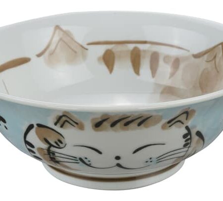 Kawaii Blauwe Kom - Oosters Servies - 1000ml - 20.3 x 8cm | Tokyo Design Studio