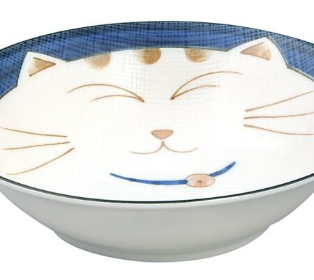 Kawaii Porseleinen Kom - Blauwe Kom - 450ml 16.5cm | Tokyo Design Studio