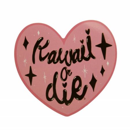 Kawaii or Die - sticker | Frilly Pops