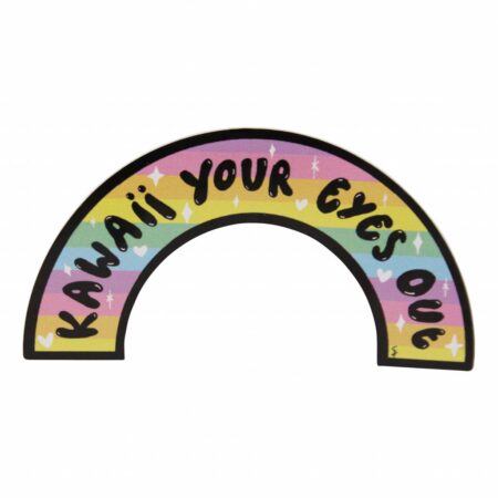 Kawaii your eyes out - sticker | Frilly Pops