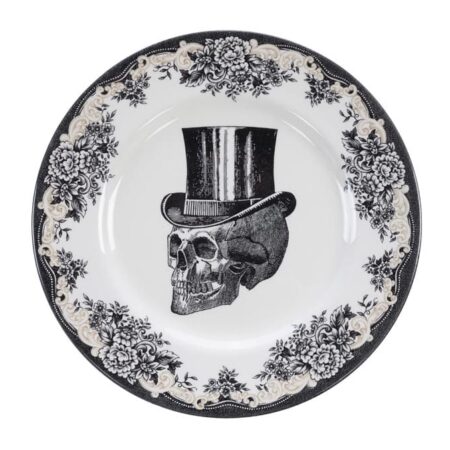 Keramisch Bord Skull Design - Royal Stafford - 28 x 2