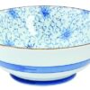 Keramische Kom Blauw/Wit - Mixed Bowls - 900ml - 19x7.5cm | Tokyo Design Studio
