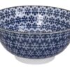 Keramische Kom Blauw/Wit - Tokyo Design Studio Mixed Bowls - 500ml 14.8x7cm | Tokyo Design Studio