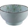 Keramische Kom - Green Cosmos - Mintgroen 17 x 9cm 1000ml | Tokyo Design Studio