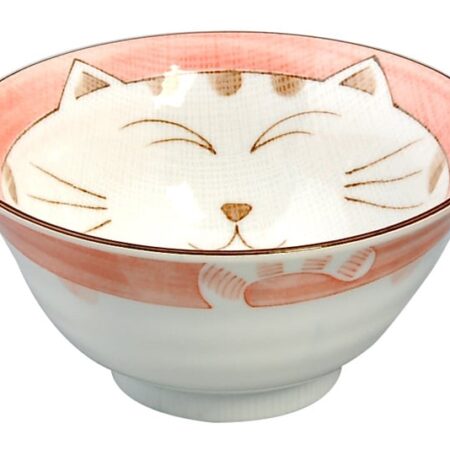 Keramische Kom - Kawaii Cat Design - 300ml - 13.5 x 6.8cm | Tokyo Design Studio