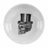 Keramische Kom - Skull Design - Zwart/Wit - 11 x 3cm | Homelab