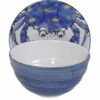 Keramische Kom met Krabontwerp - Tokyo Design Studio - Seafood - 500ml - 13.2 x 6.8 cm | Tokyo Design Studio