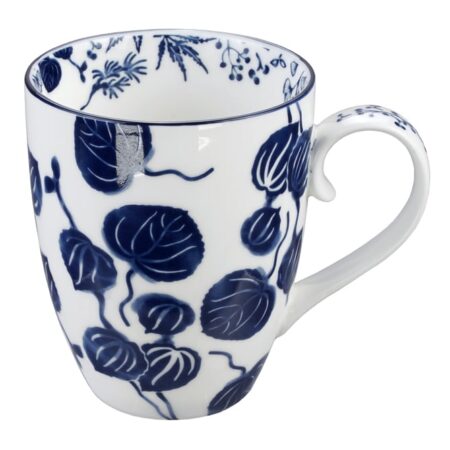Keramische Mok Flora Japonica - Tokyo Design Studio - 380ml - 8.5 x 10.2cm | Tokyo Design Studio