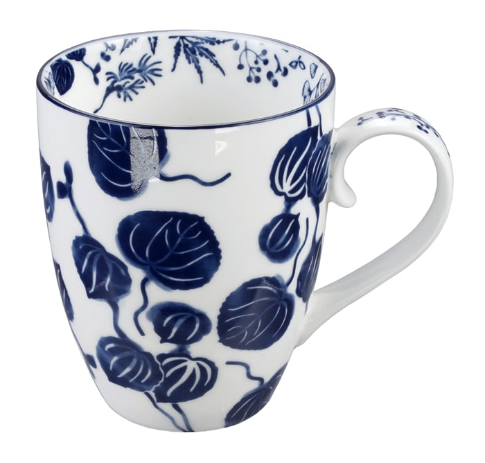 Keramische Mok Flora Japonica - Tokyo Design Studio - 380ml - 8.5 x 10.2cm | Tokyo Design Studio