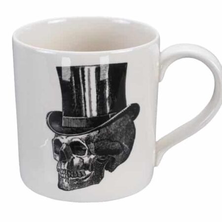 Keramische Mok met Schedeldesign - Royal Stafford Skull Collectie - 400ml - 9 x 9