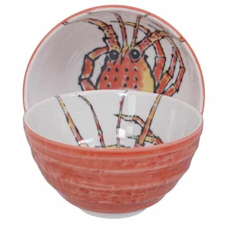 Keramische noodlekom - Tokyo Design Studio - Eclectic Seafood - 950 ml - 15.8x8.1cm | Tokyo Design Studio