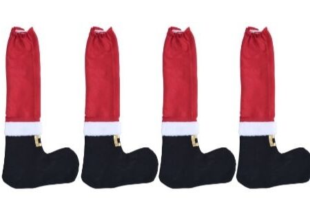 Kerst Been Met Schoen 50x25cm |