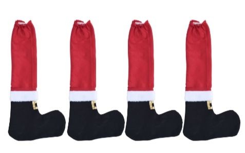 Kerst Been Met Schoen 50x25cm |