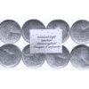 Kerst Theelicht 8 Stuks Zilver |