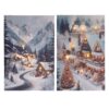 Kerst canvas LED 1