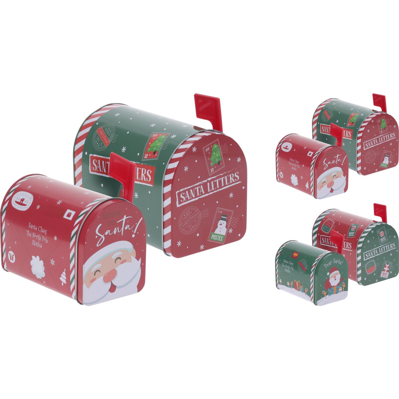 Kerst voorraadblik set van 2 | Home & Styling