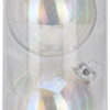 Kerstbal 10cm iriserend koker a 4 glas | Home & Styling