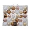 Kerstbal kunststof mix roze 30-delig | Decoris