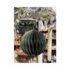 Kerstbal papier10cm groen | HBX natural living